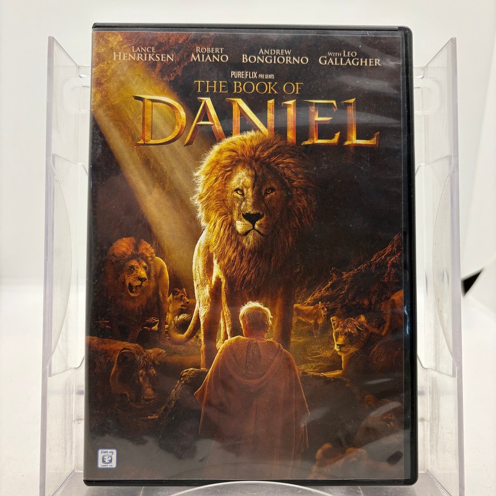 The Book of Daniel DVD 2013 Pure Flix Bible Story Movie Lance Henriksen